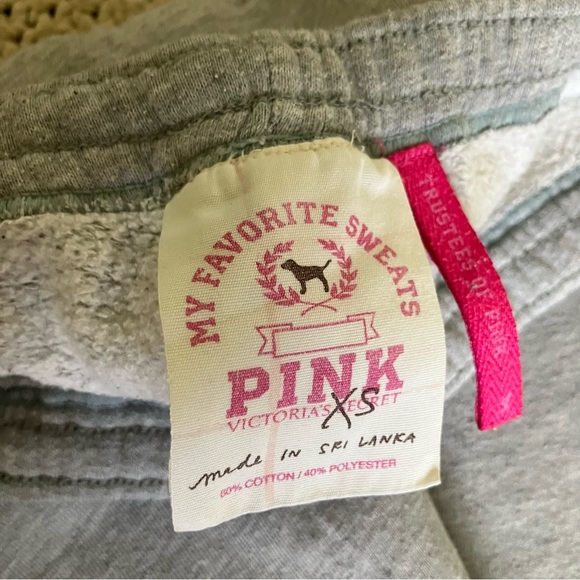 Victoria’s Secret PINK Vintage Cropped Joggers Size XS 037 - Picture 6 of 6